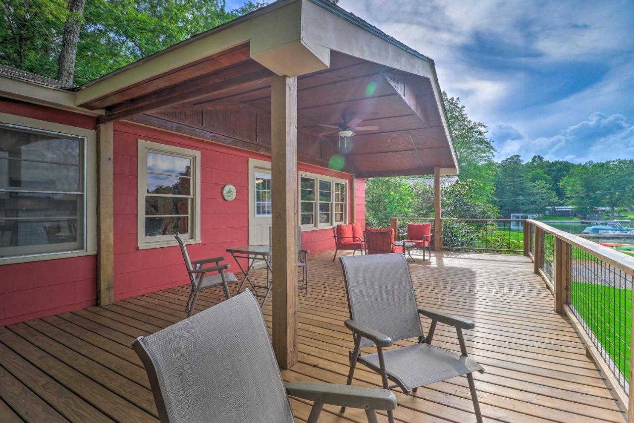 Waterfront Lake Martin Home With Grill And Beach! Eclectic Экстерьер фото