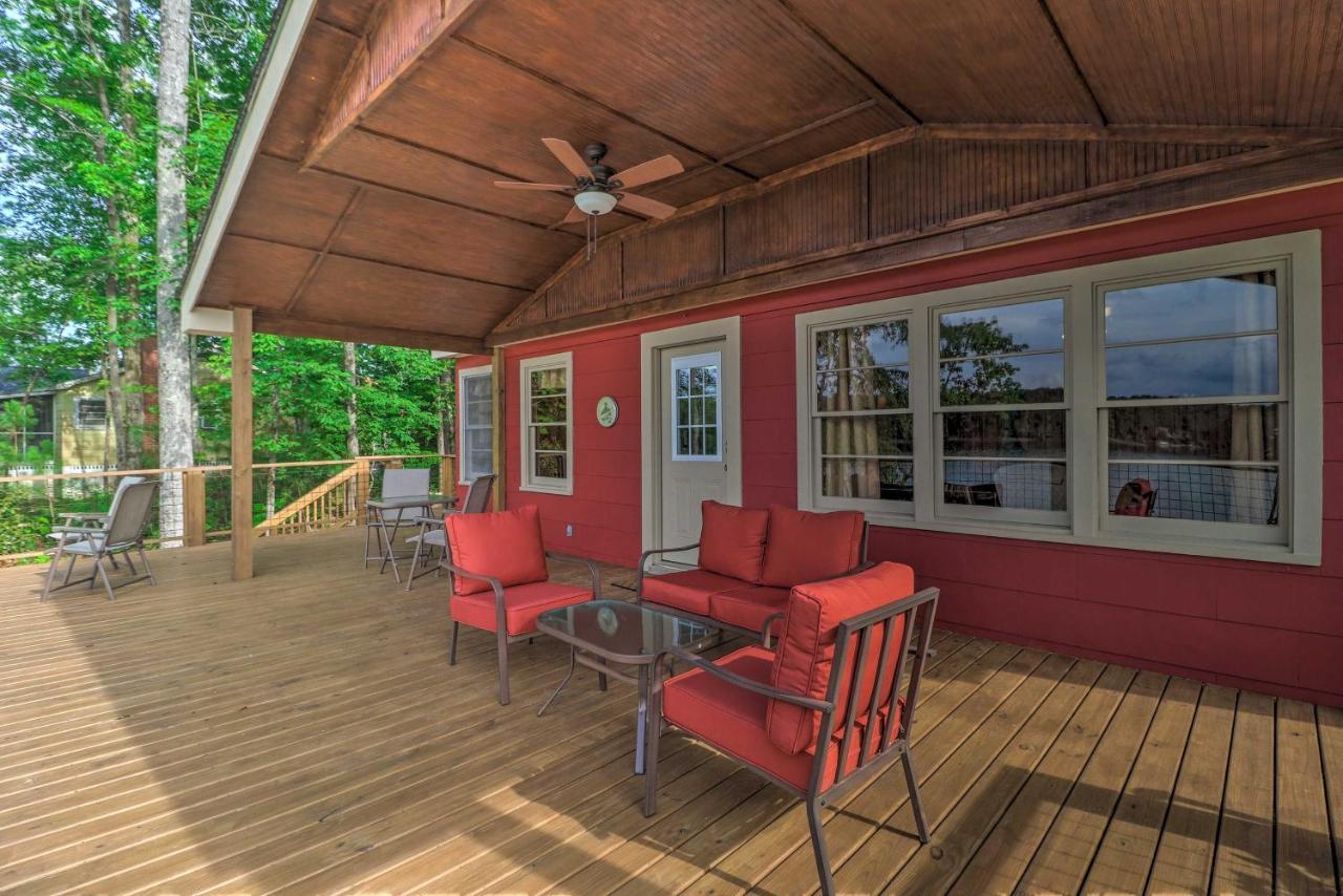 Waterfront Lake Martin Home With Grill And Beach! Eclectic Экстерьер фото